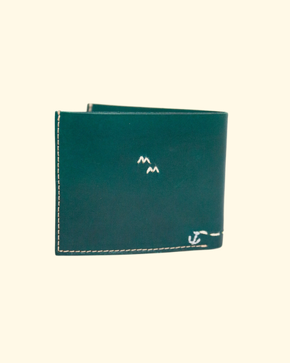 Maritime Leather Wallet | Green