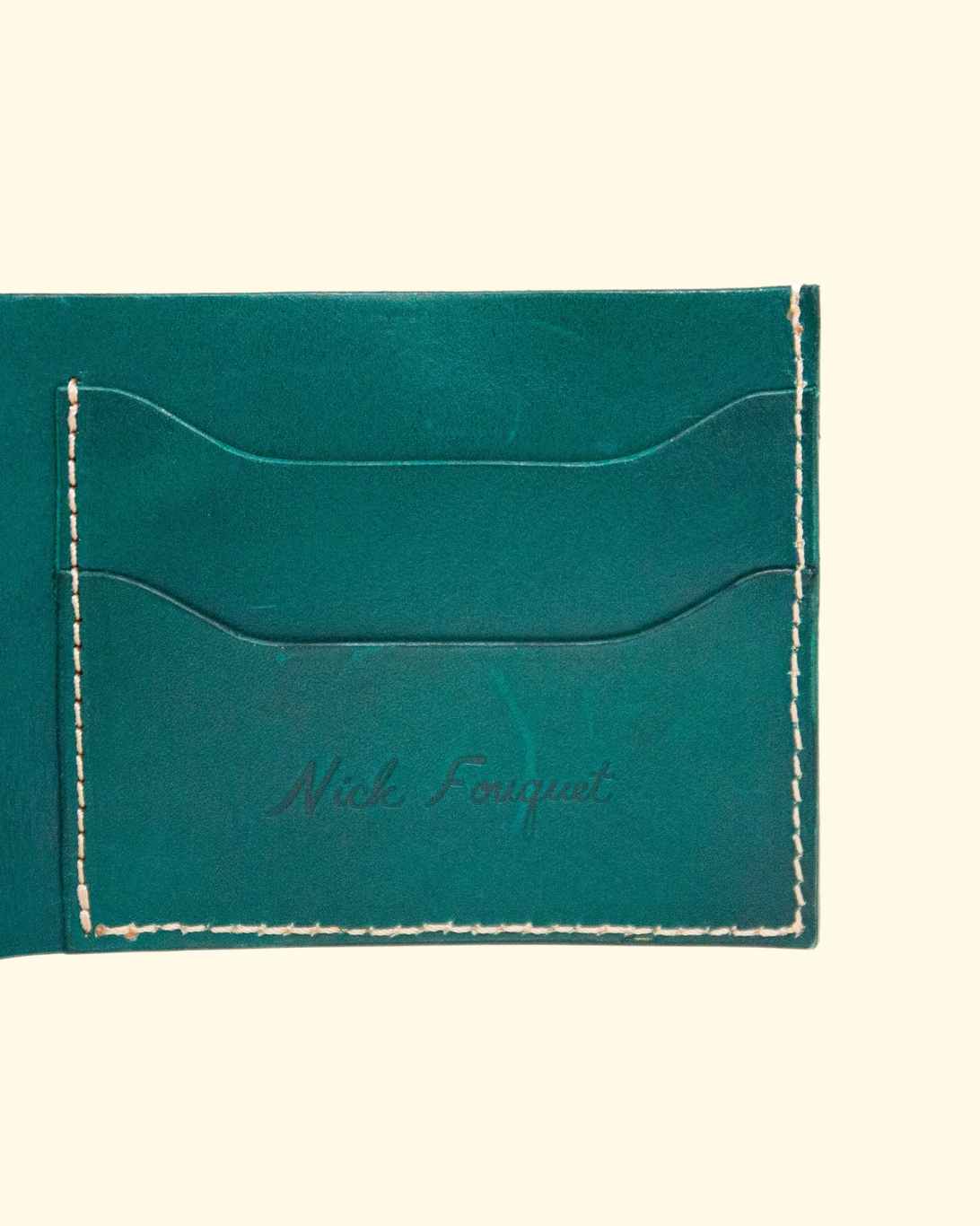 Maritime Leather Wallet | Green