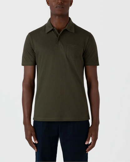 Riviera Polo Shirt | Pine Green