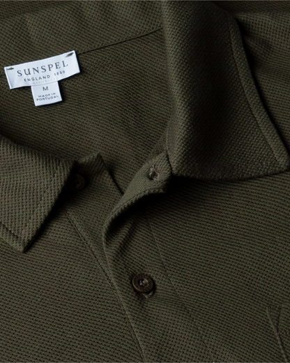 Riviera Polo Shirt | Pine Green