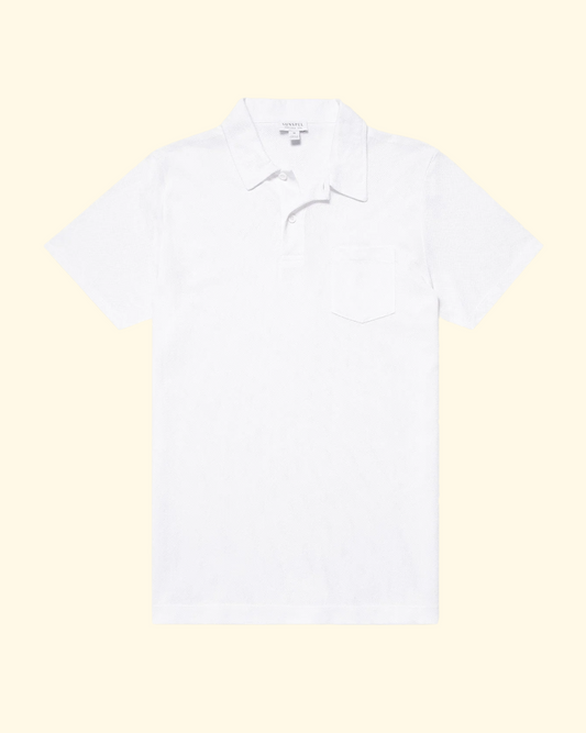 Riviera Polo Shirt | White