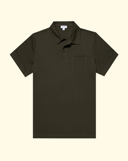 Riviera Polo Shirt | Pine Green
