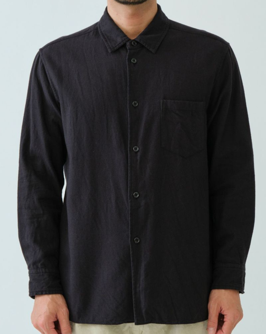 Flannel Over Shirt | Black