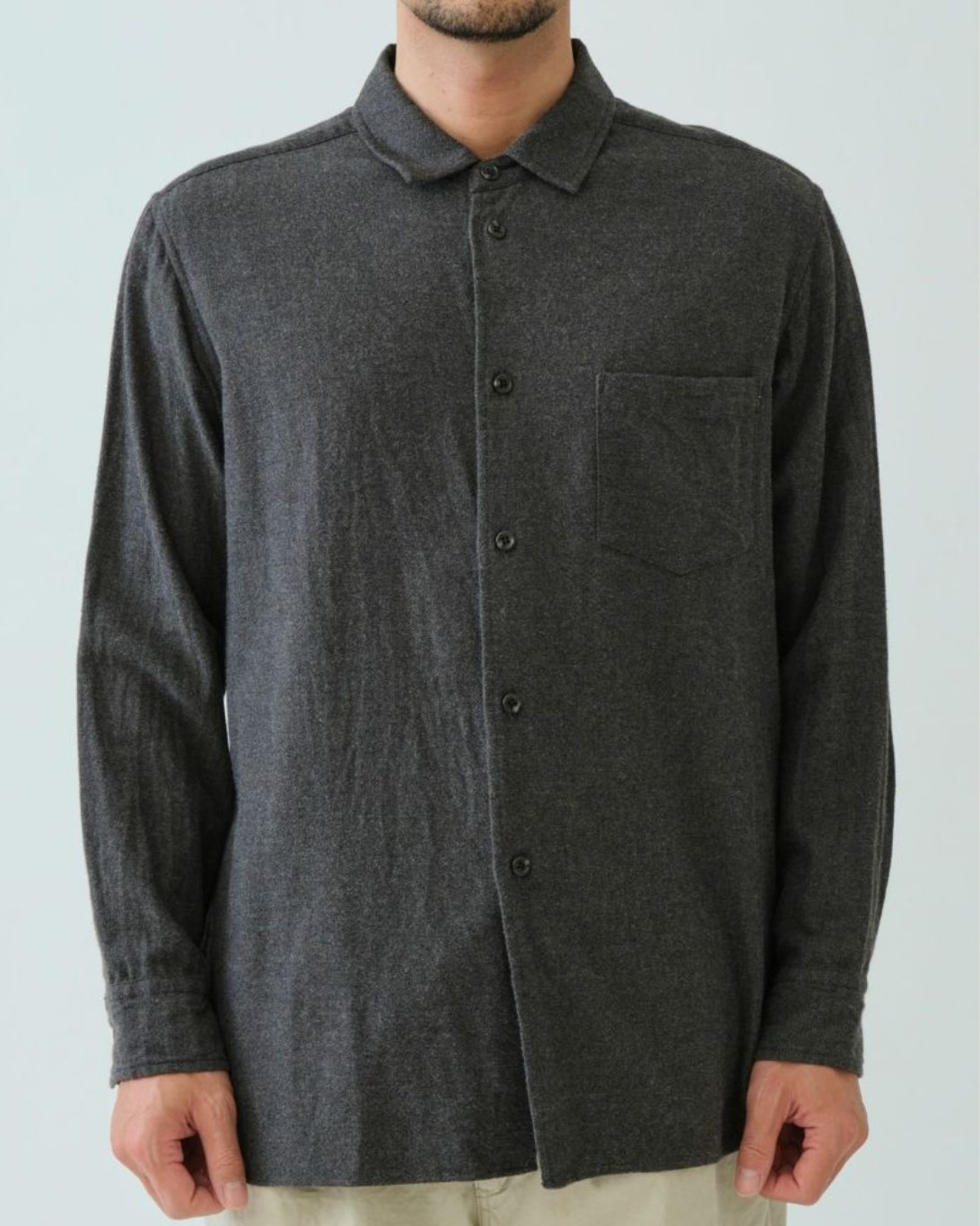 Flannel Over Shirt | Charcoal