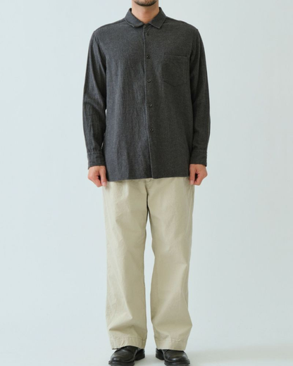 Flannel Over Shirt | Charcoal