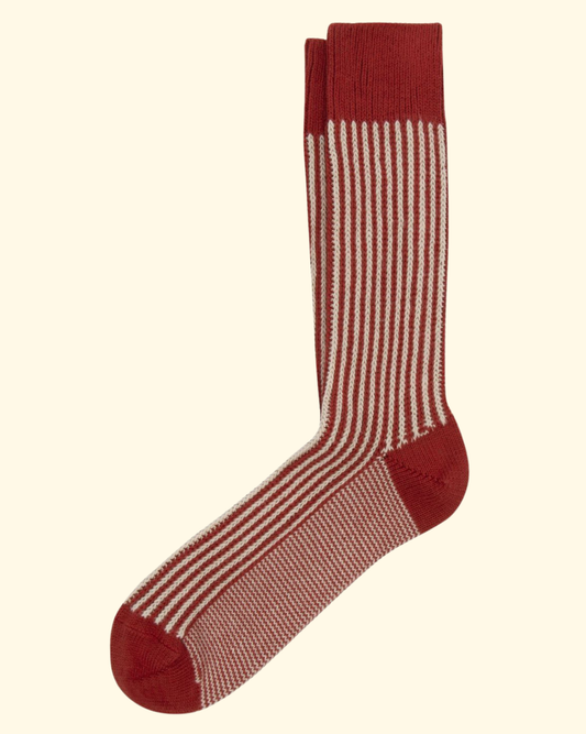 Capri Short Socks | Red