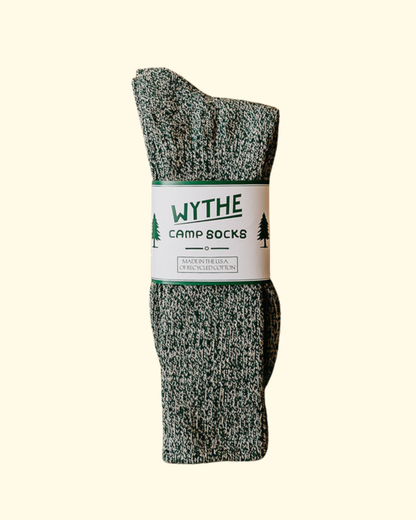 Recycled Camp Sock | Evergreen Melange