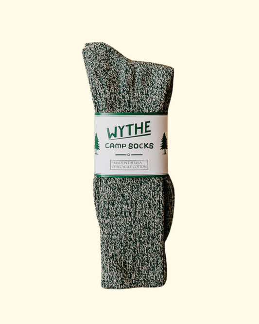 Recycled Camp Sock | Evergreen Melange