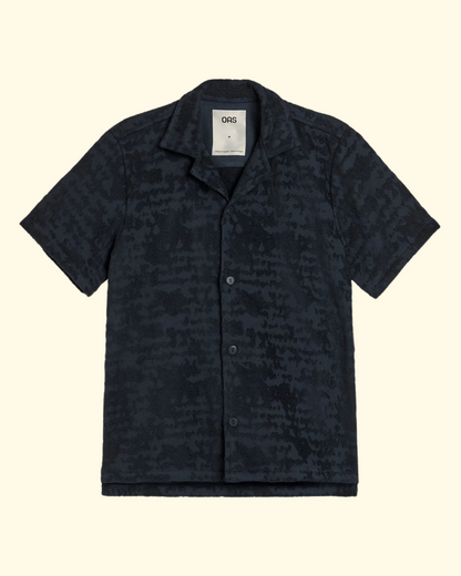 Night Lagoon Cuba Terry Shirt | Navy