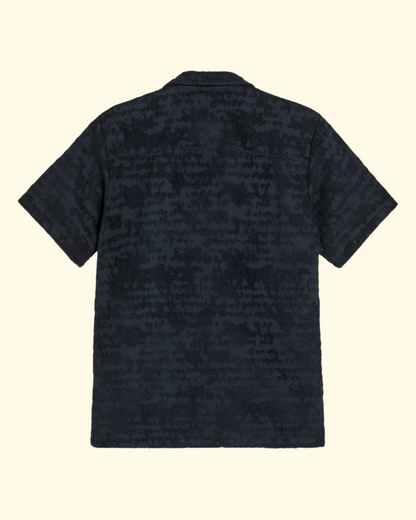 Night Lagoon Cuba Terry Shirt | Navy