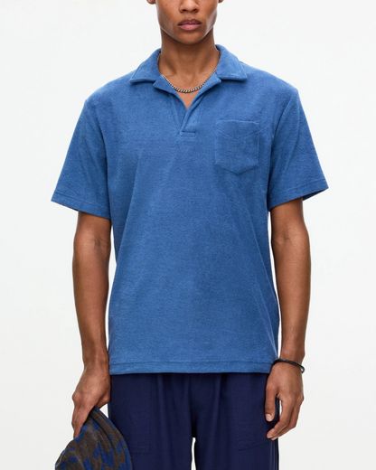 Coronet Polo Terry Shirt | Blue