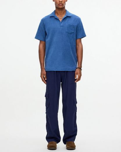 Coronet Polo Terry Shirt | Blue