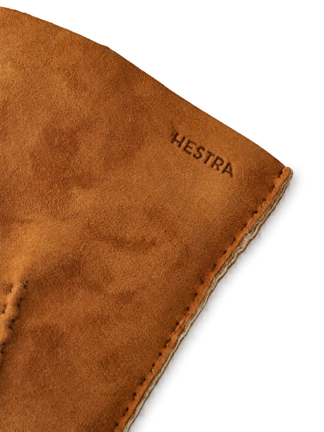 Hestra Bernard cork cuff detail, AI-edited background