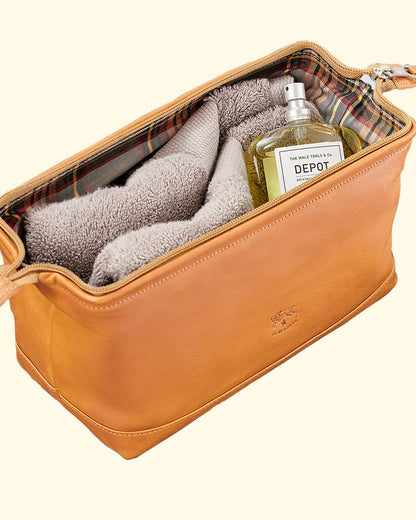 Cowhide Dopp Kit | Naturale