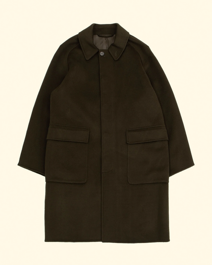 Briac Double Splittable Wool Coat | Lichene