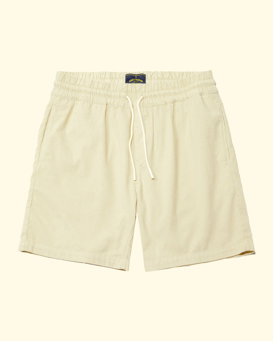 Cord Shorts | Cream