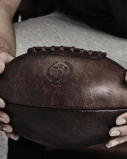 Retro Leather Football | Heritage Brown