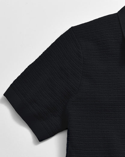 Lachlan Links Polo | Black