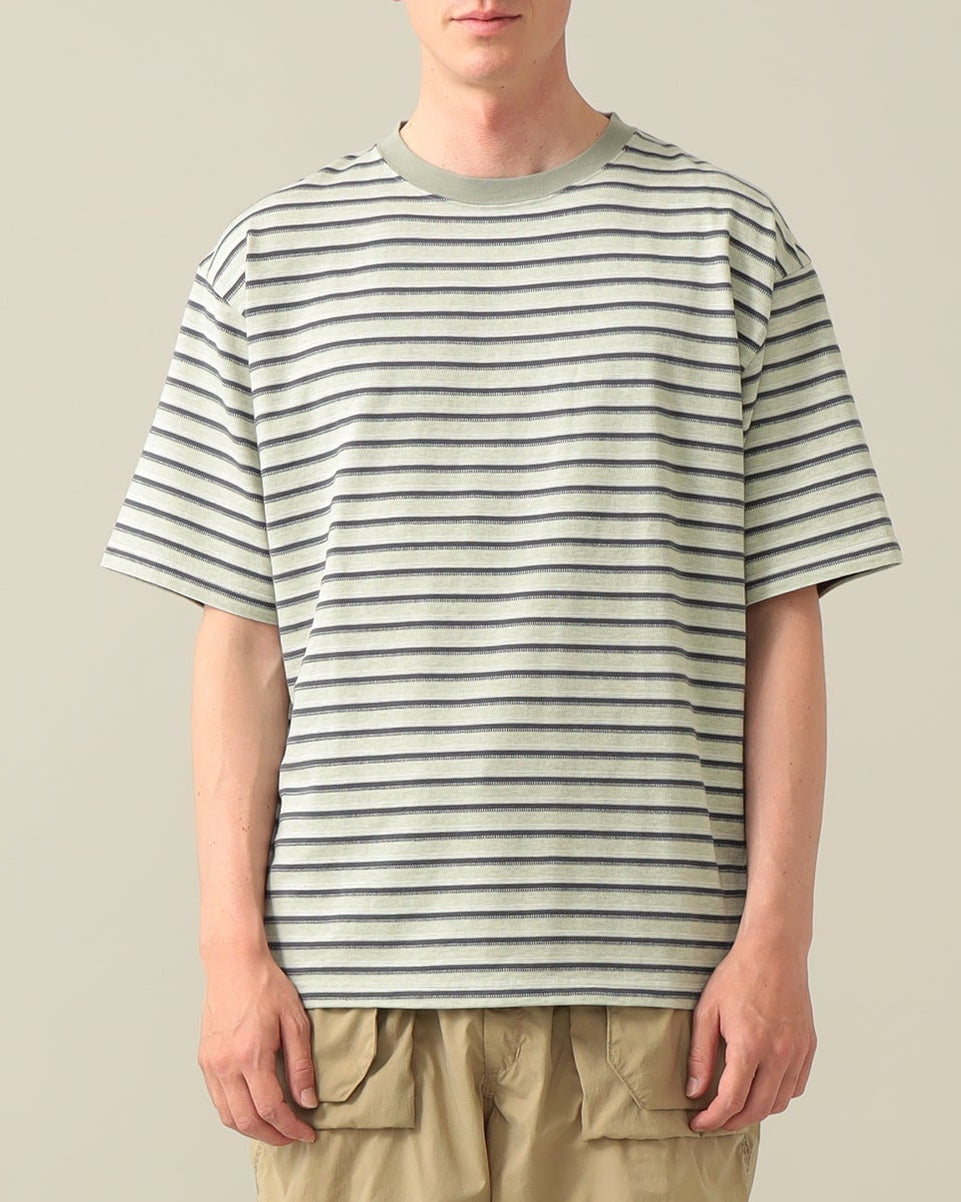 Tucker Striped Tee | Sage