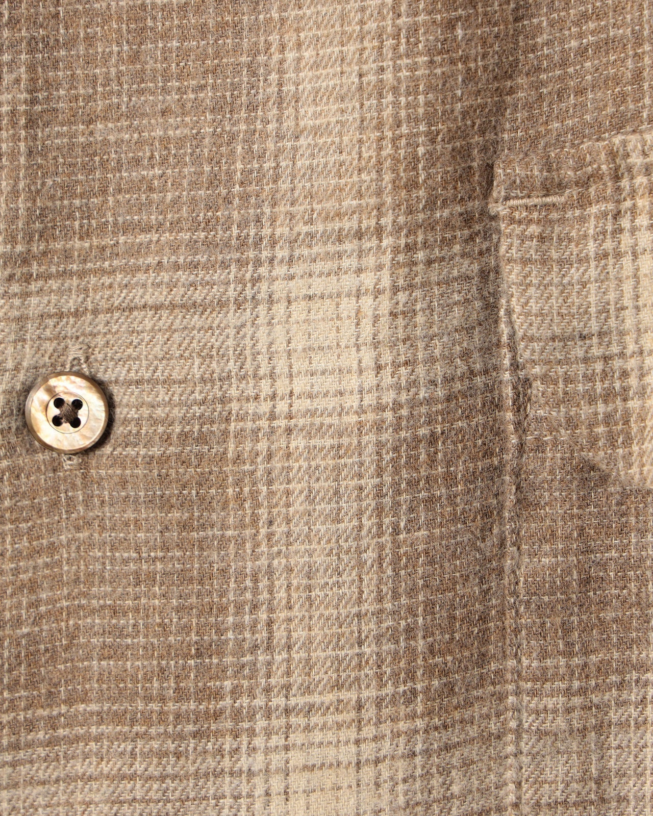Vincent Melange Ombre Shirt | Khaki