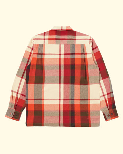 L/S Utility Shirt | Red Check
