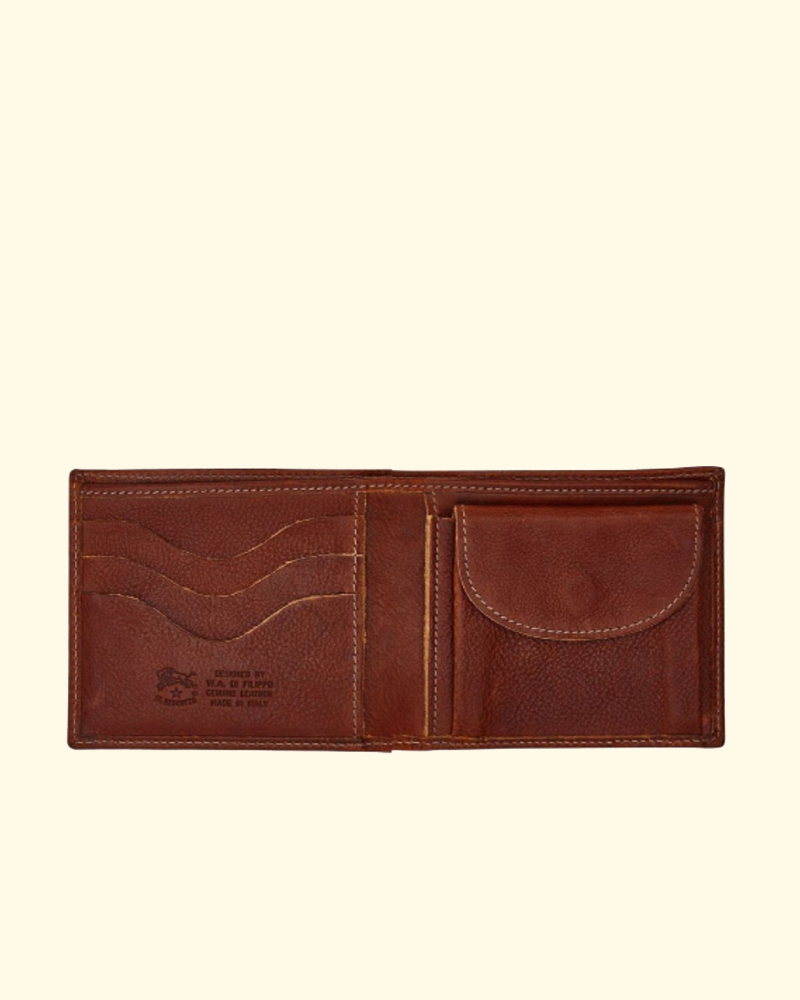 Bi Fold Wallet Classic | Seppia